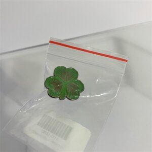 Boston Scally Co. The Lucky Shamrock Cap Hat Pin Irish Enamel Rubber Backed